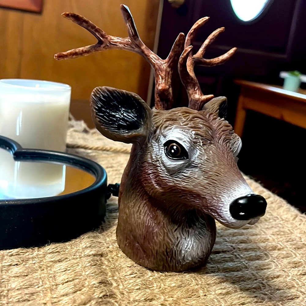 DEER Hitch Buds ~ Hunting Tailgate Hitch Ball Cover - Patent No. D452 204